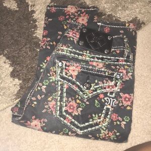Floral Miss Me Jeans